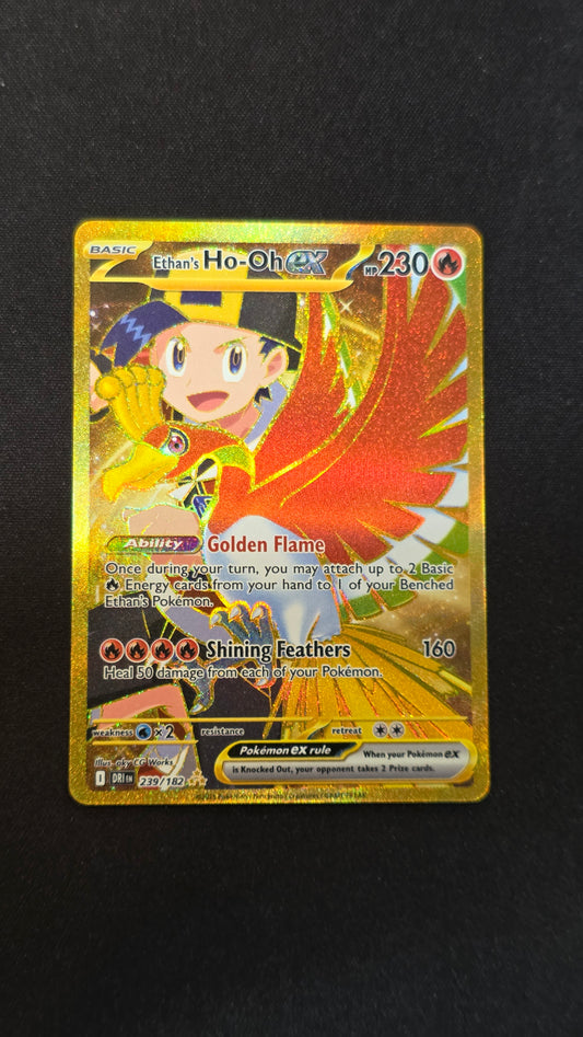 Ethan's Ho-Oh ex #239/182 -Destined Rivals