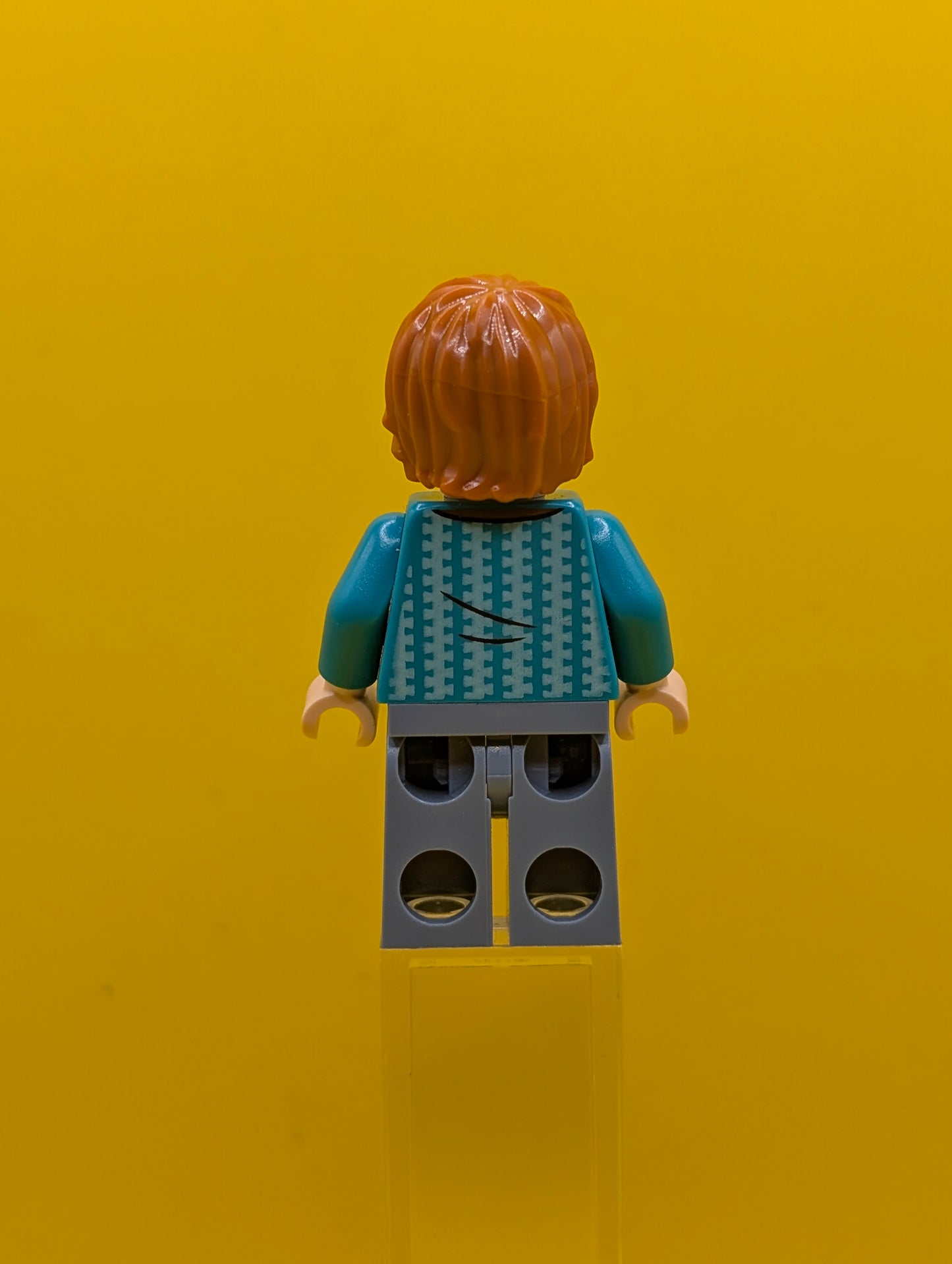 Ron Weasley hp231 Dark Turquoise Polo Shirt Harry Potter Lego Minifigure