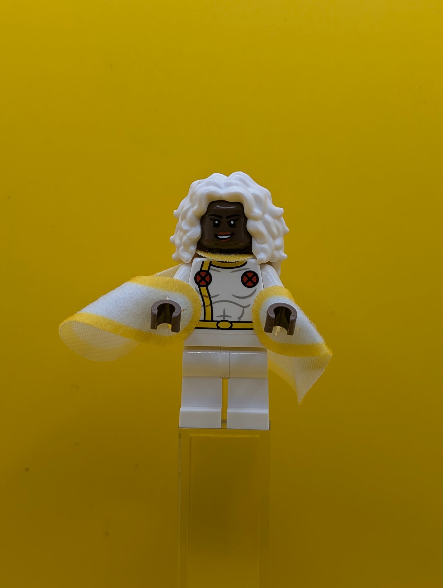 Storm sh0993 White Suit, Long Hair Marvel Lego Minifigure