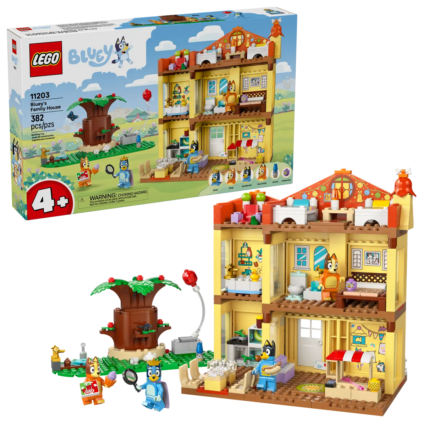 11203 Bluey's Family House Bluey Lego Set