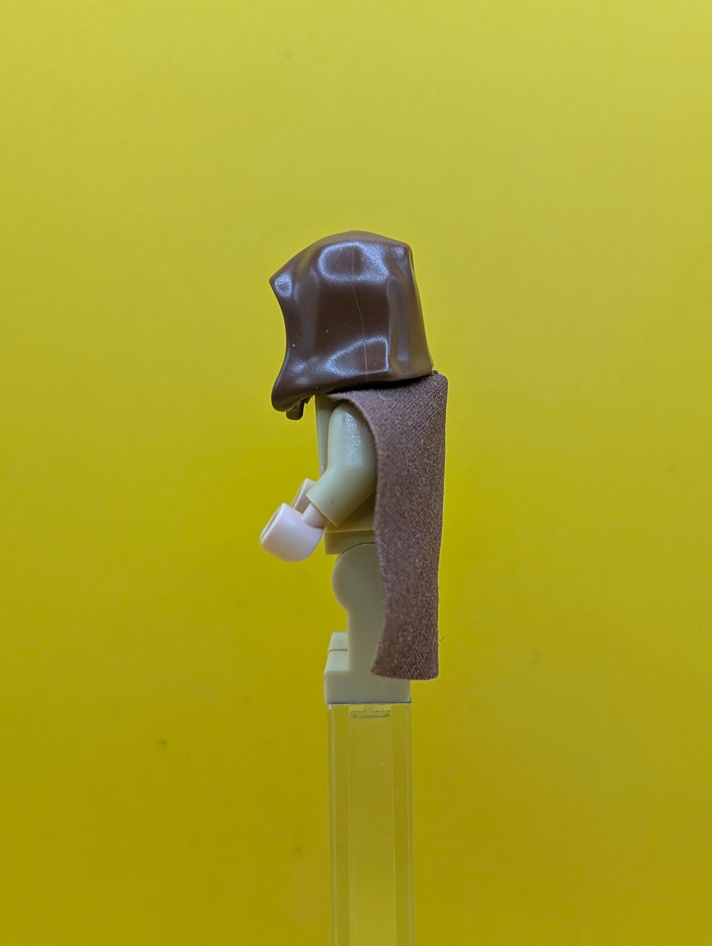 Obi-Wan Kenobi sw0336 Old, Reddish Brown Hood and Cape, Eyes with Glints Star Wars Lego Minifigure