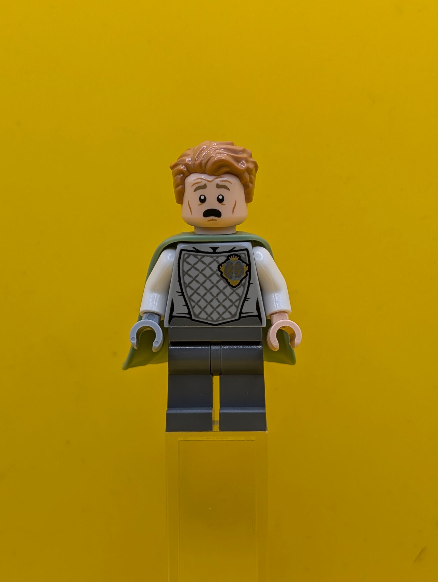 Gilderoy Lockhart hp535 Sand Green Flexible Rubber Cape Harry Potter Lego Minifigure