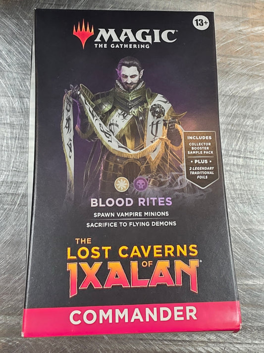 Blood Rites Lost Caverns of Ixalan Commander Deck