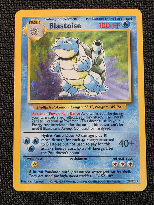 Blastoise #2/102 Base Set (unlimited)