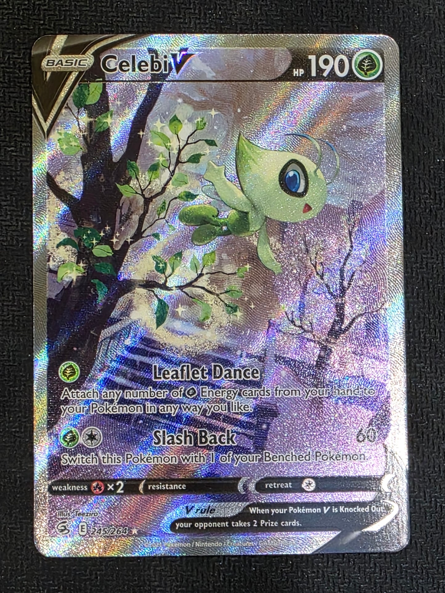 #245/264 Celebi V Fusion Strike