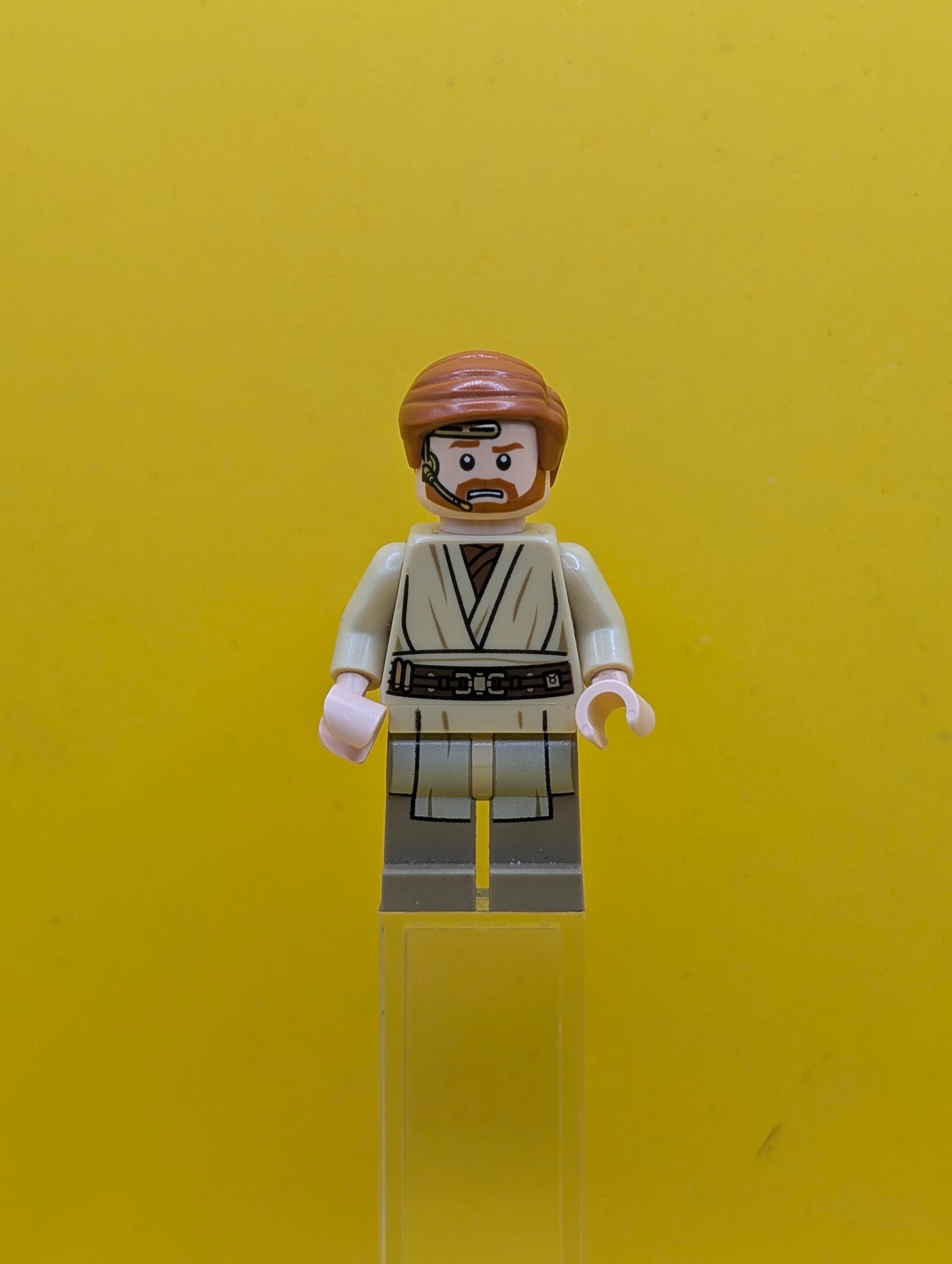 Obi-Wan Kenobi sw0704 (Headset) Star Wars Lego Minifigure