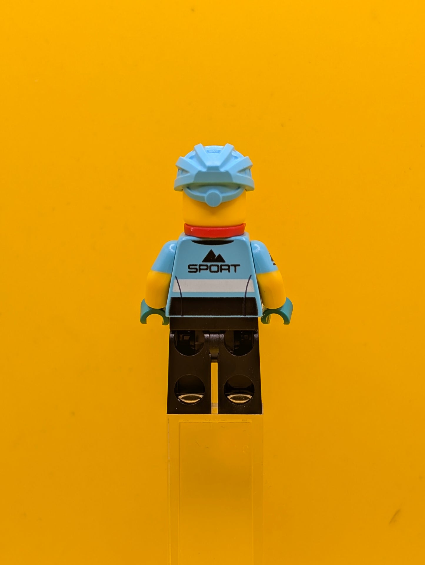 Wheelchair Racer col397 Series 22 (Minifigure Only without Stand and Accessories) Cmf Lego Minifigure