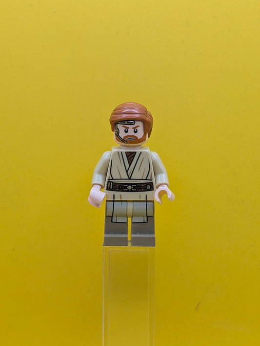 Obi-Wan Kenobi sw0704 (Headset) Star Wars Lego Minifigure