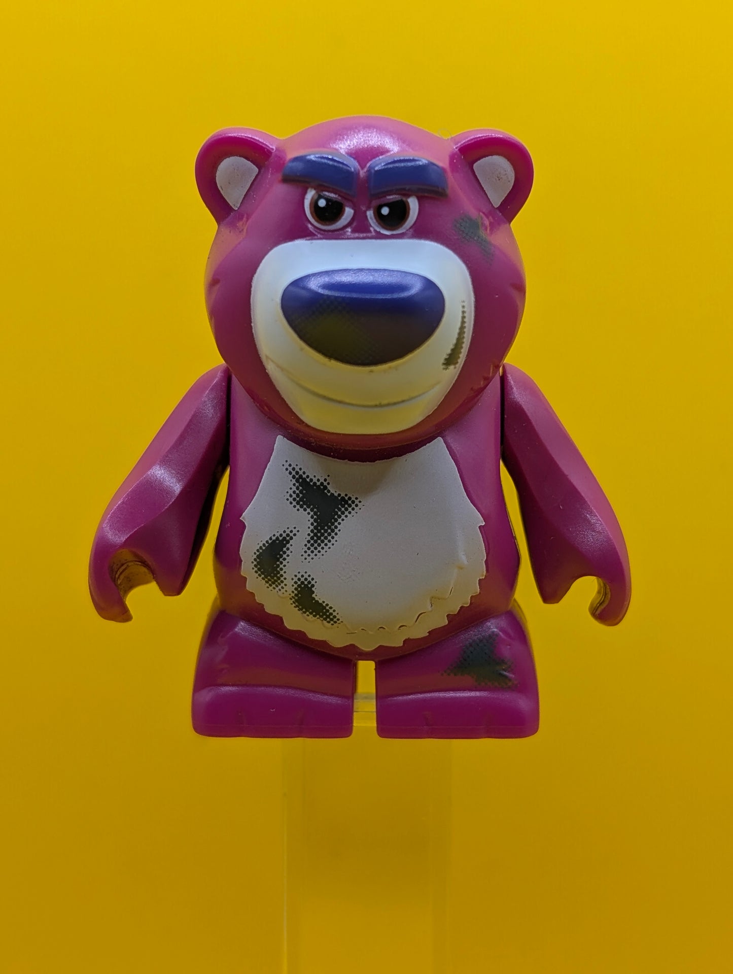 Lotso Bear lotso2 Toy Story with Dirt Pattern (Lotso) Toy Story Lego Minifigure