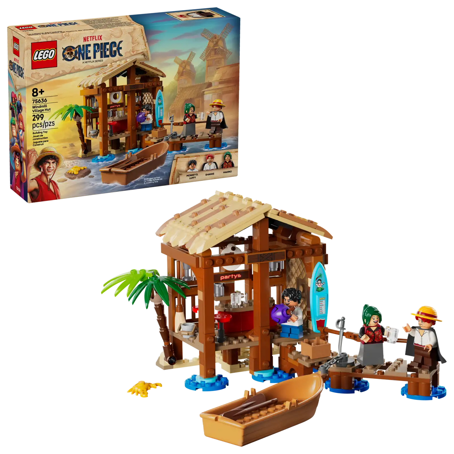75636 Windmill Village Hut One Piece Lego Set
