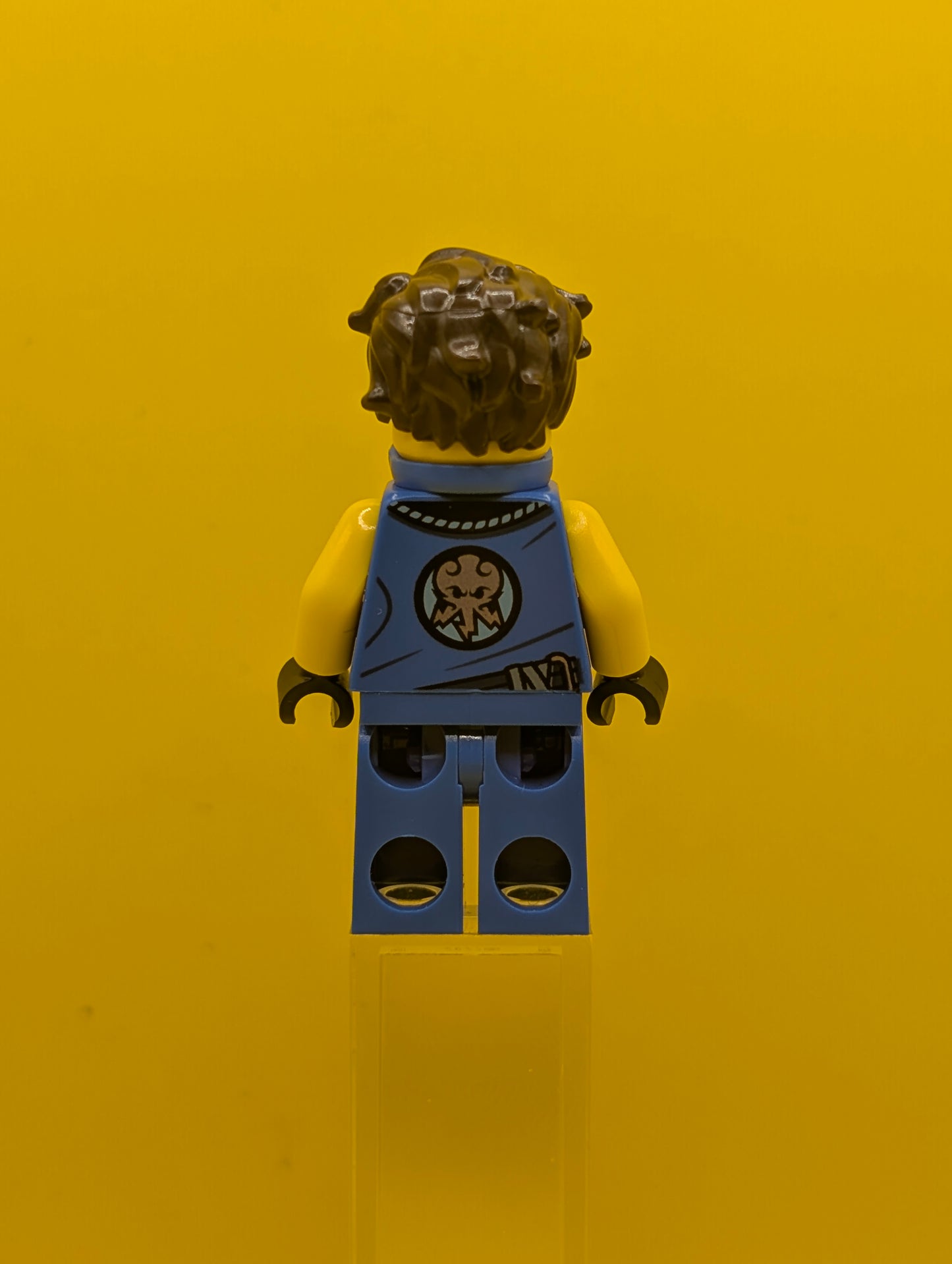 Jay njo0576a Legacy, Rebooted, Ninjago Logogram 'MASTER' on Torso, Hair Ninjago Lego Minifigure