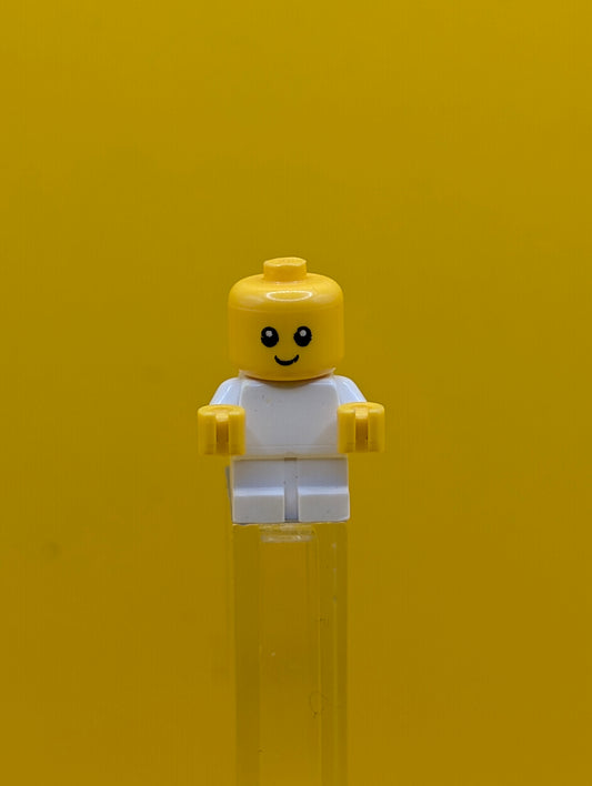 Baby cty0668 White Body with Yellow Hands City Lego Minifigure