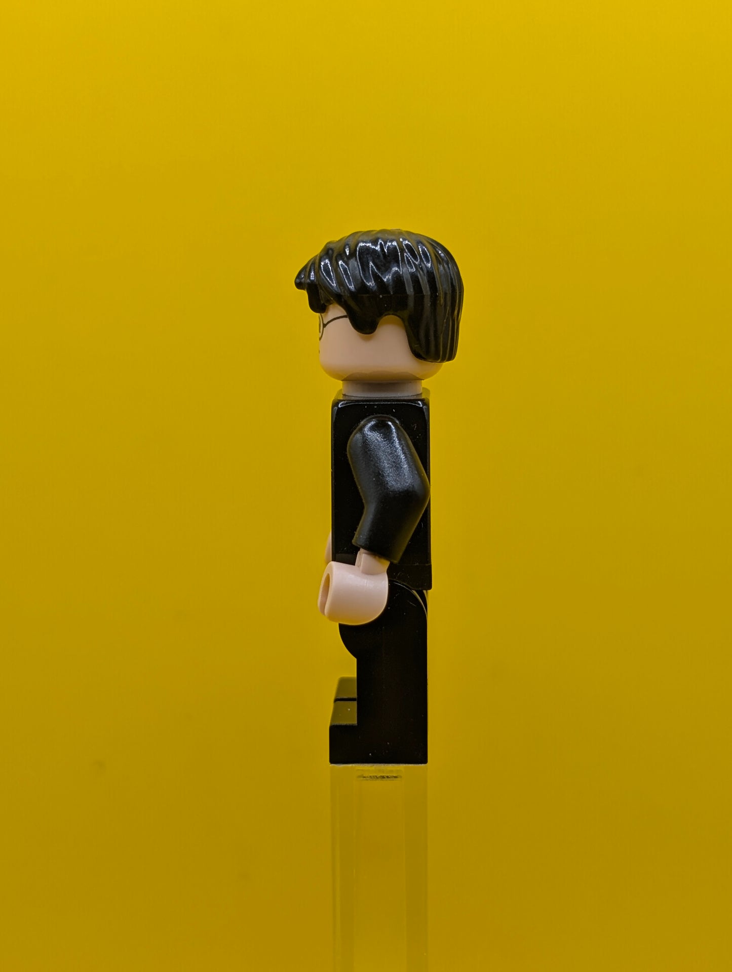 Harry Potter hp232 Dark Red Shirt and Tie, Black Robe Harry Potter Lego Minifigure