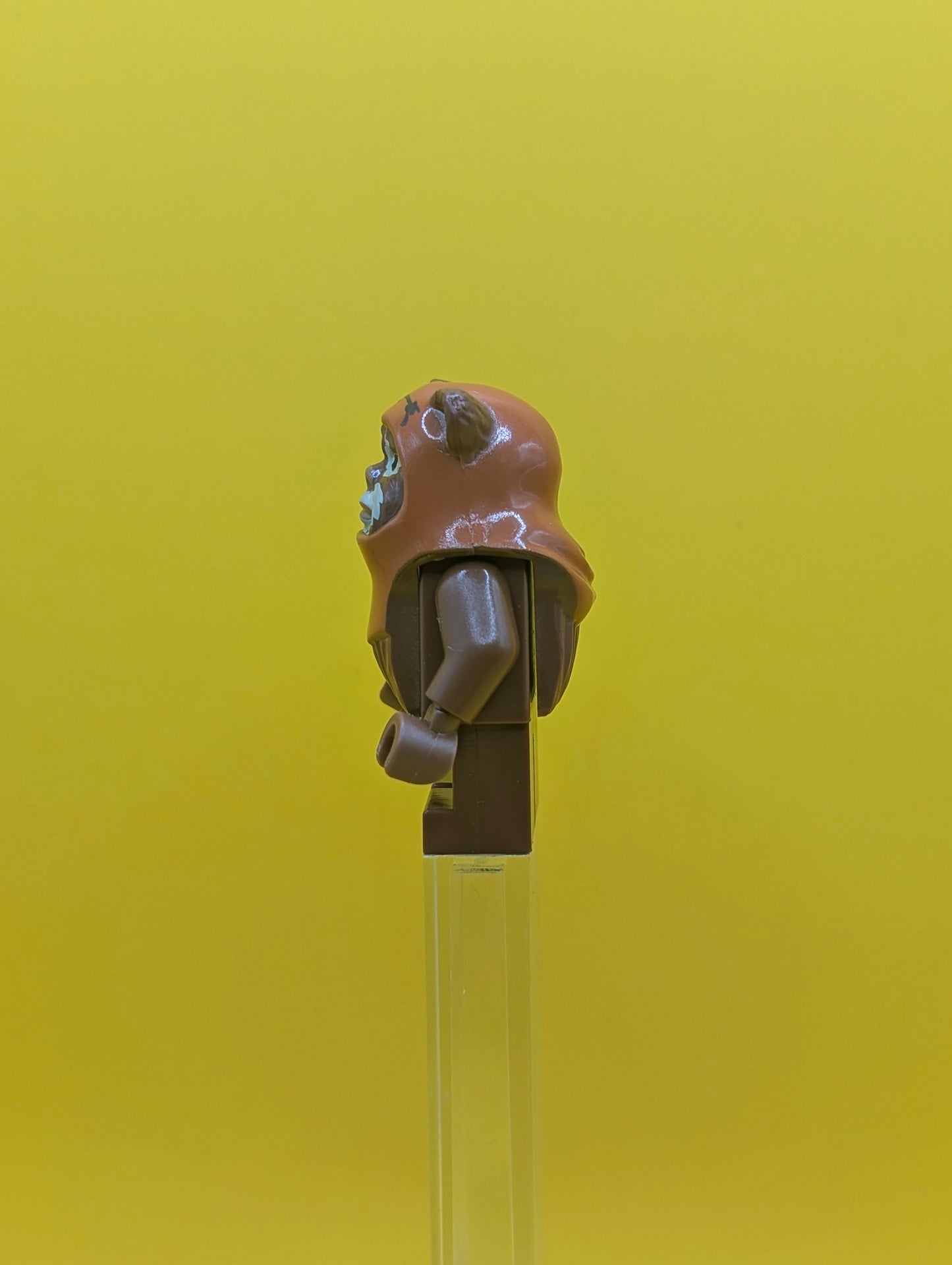 Wicket (Ewok) sw0513 with Tan Face Paint Pattern Star Wars Lego Minifigure