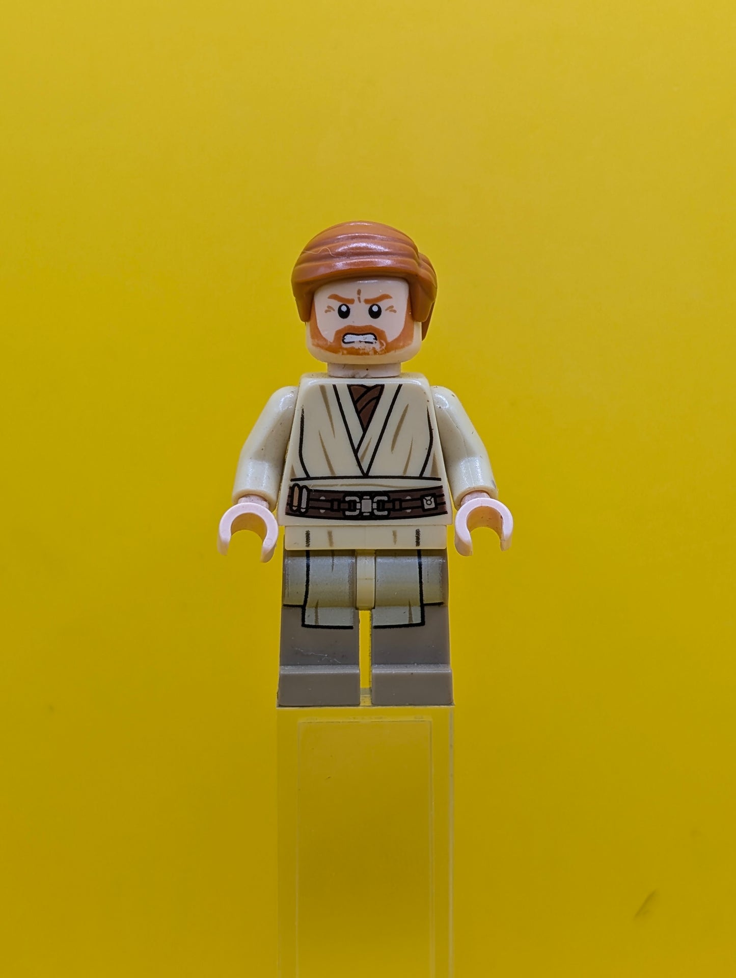 Obi-Wan Kenobi sw0535 (Dark Tan Printed Legs) Star Wars Lego Minifigure