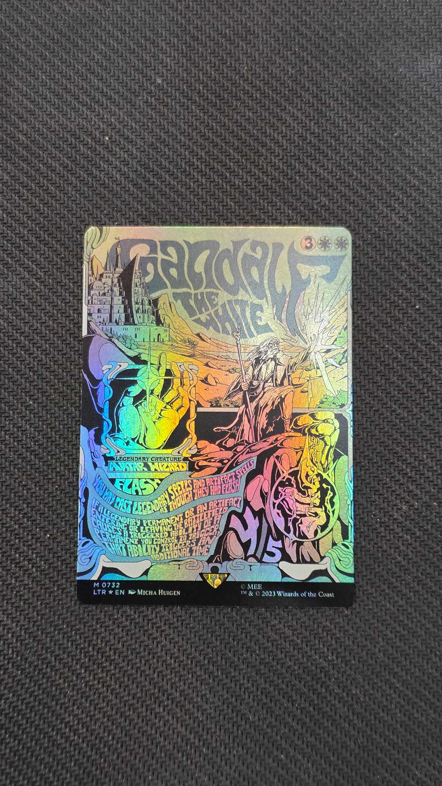 Gandalf the White (Borderless Poster) (Foil)