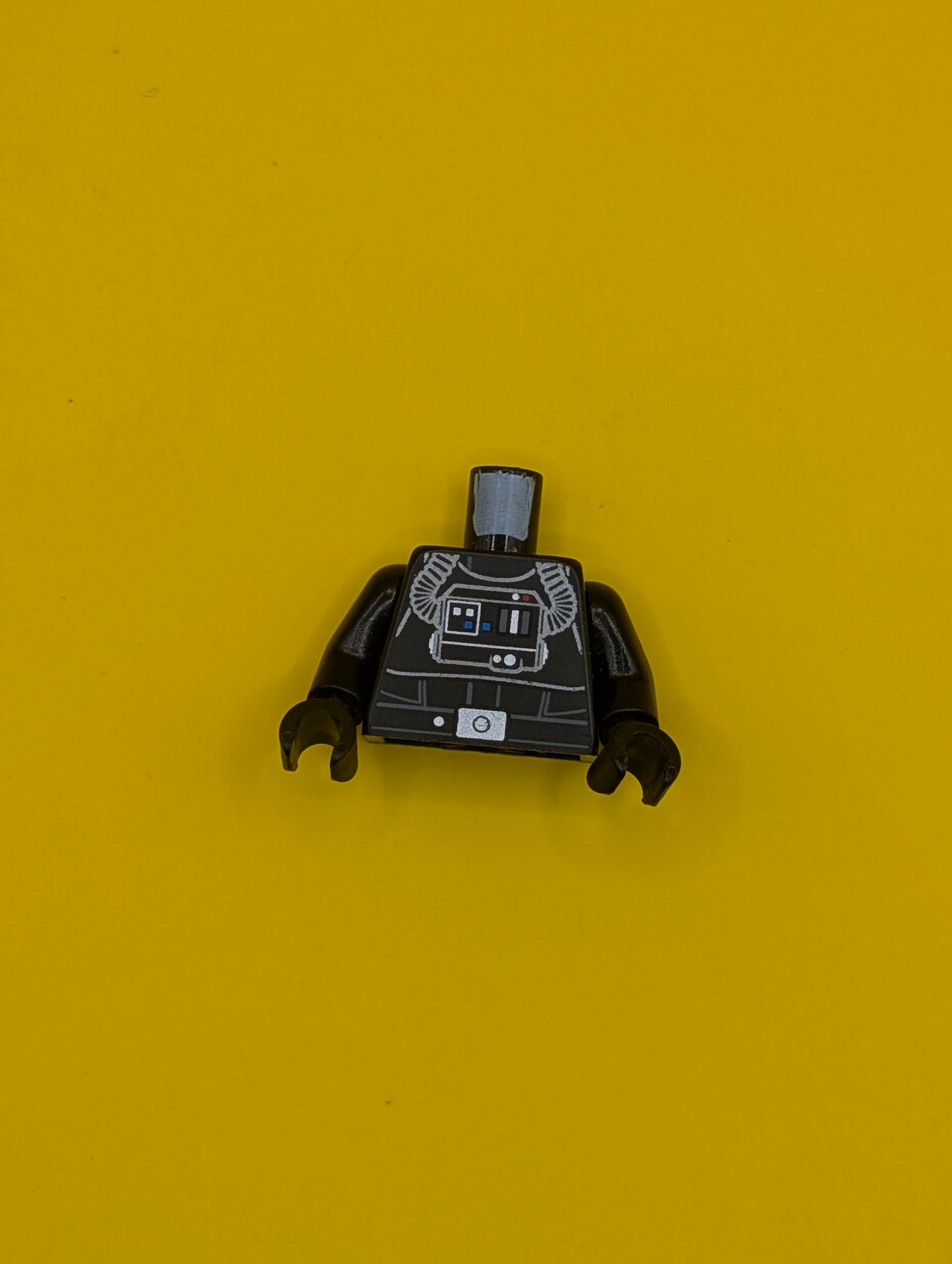 Torso SW TIE Pilot, Detailed with Back Printing Pattern / Black Arms / Black Hands 973pb1329c01 Lego