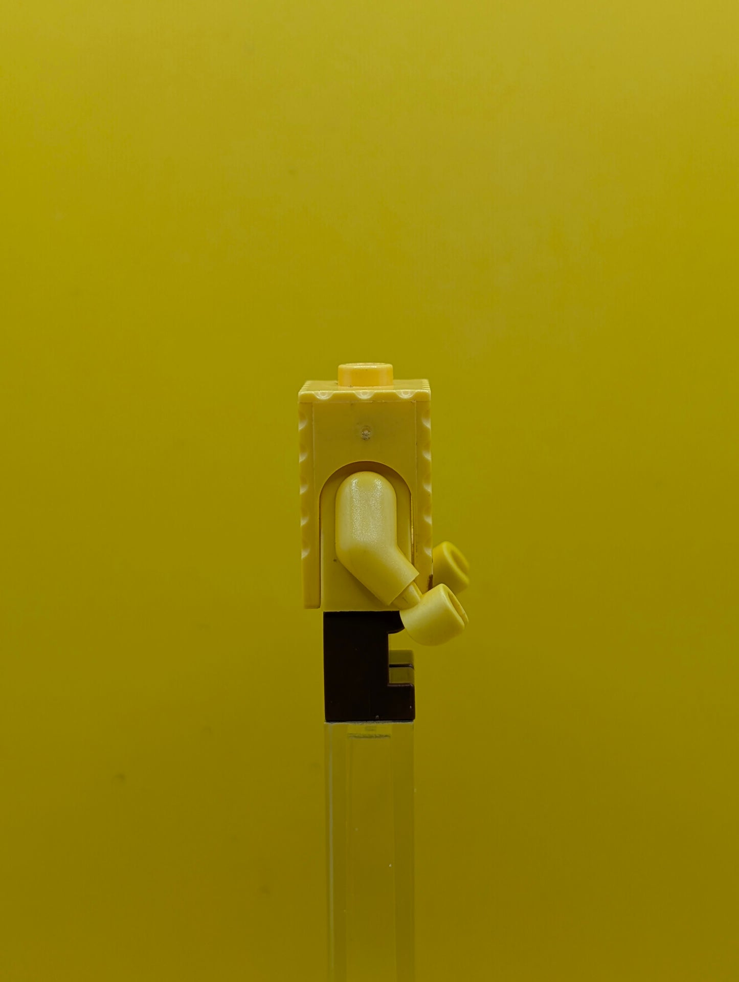 SpongeBob bob007 Shocked Look Spongebob Squarepants Lego Minifigure