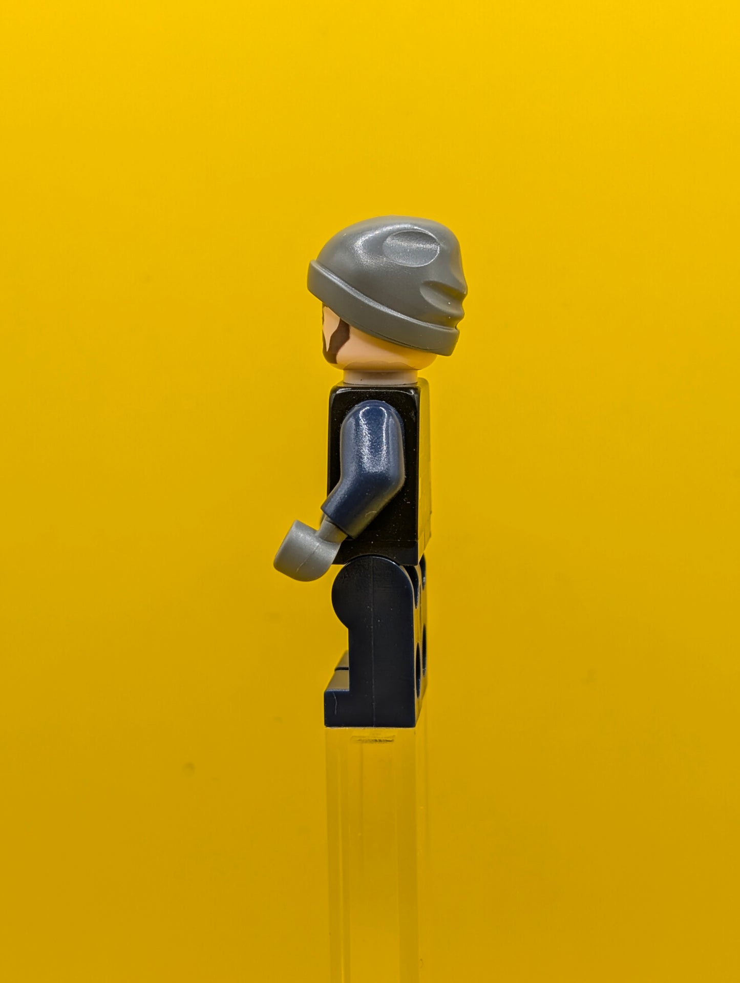 ACU Guard jw018 Male, Dark Bluish Gray Beanie, Light Nougat Head Marvel Lego Minifigure