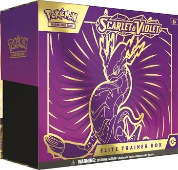 Scarlet & Violet Elite Trainer Box (ETB)(Color Varies)