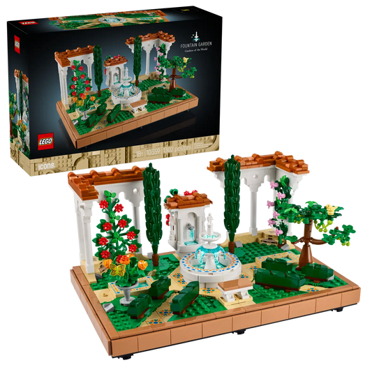10359 Fountain Garden Gardens Of the World Lego Set
