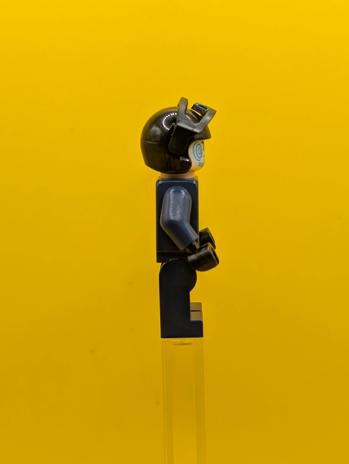 SHIELD Agent sh0919 Tony Stark, Tactical Vest, Black Helmet and Goggles Marvel Lego Minifigure