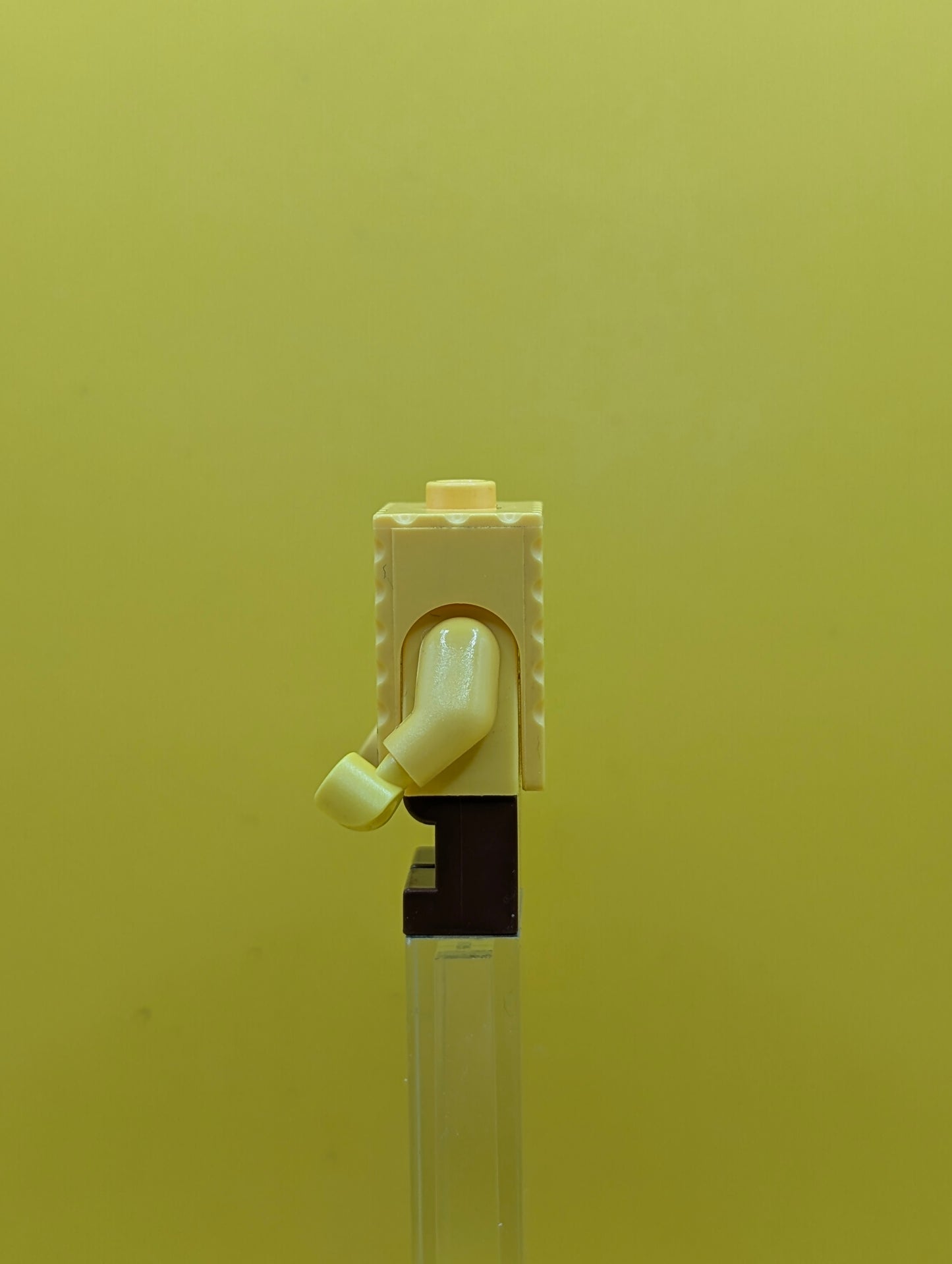SpongeBob bob007 Shocked Look Spongebob Squarepants Lego Minifigure