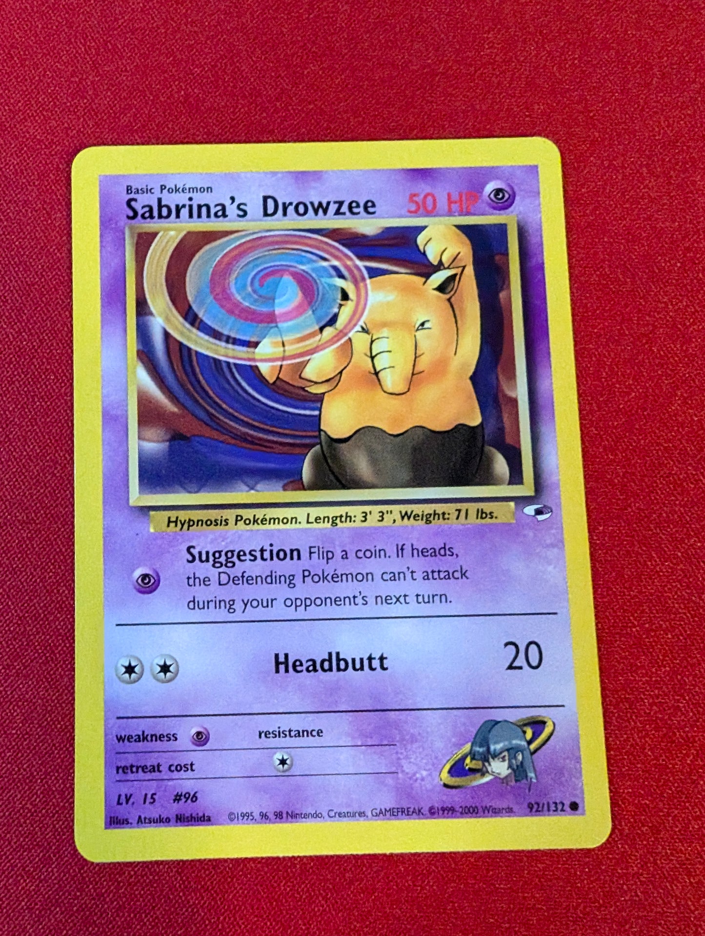 Sabrina's Drowzee #92