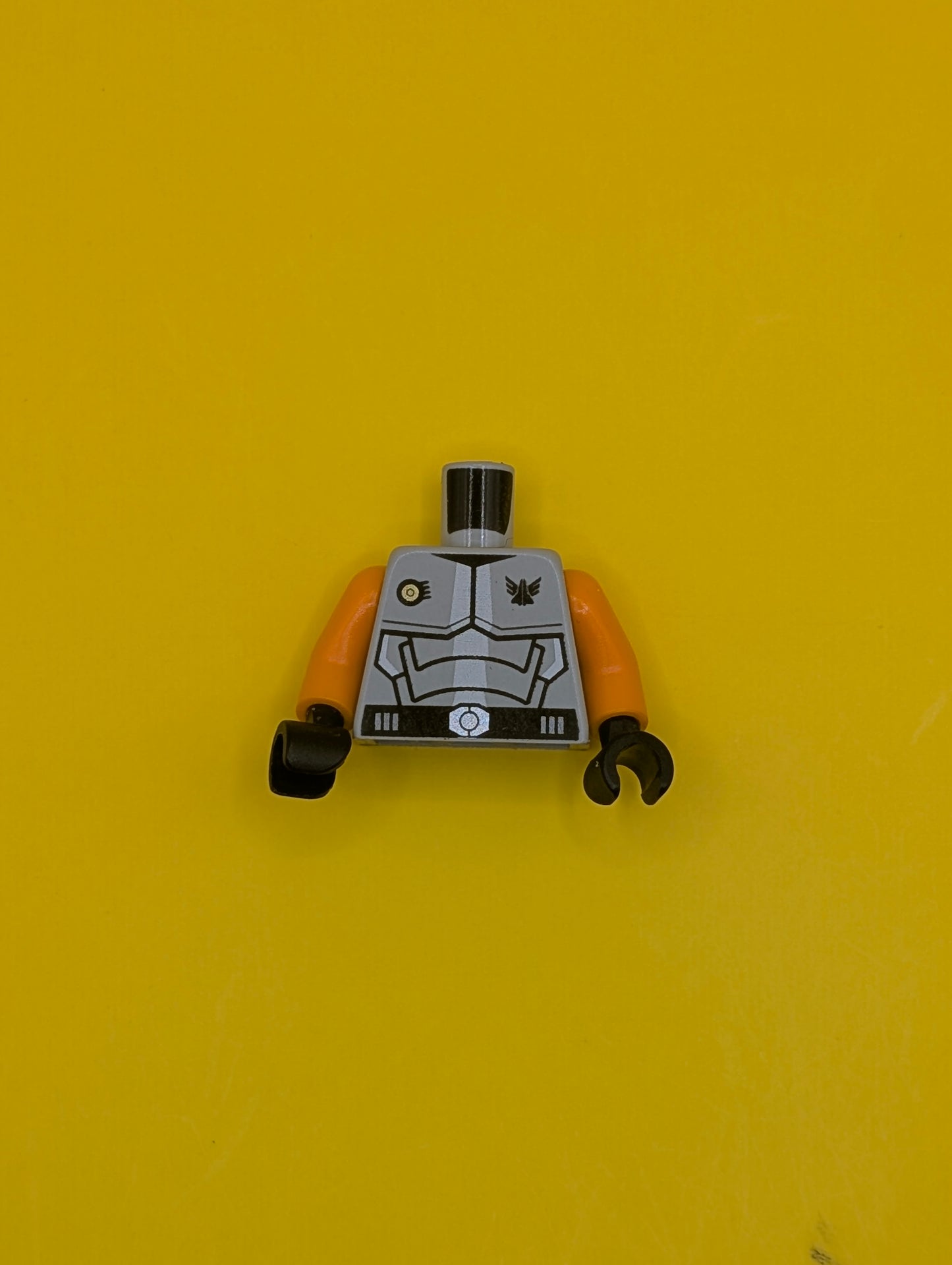Torso Galaxy Squad Armor with Number 30 on Back Pattern / Orange Arms / Black Hands 973pb1270c03 Lego