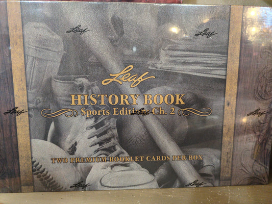 2025 leaf history book hobby box
