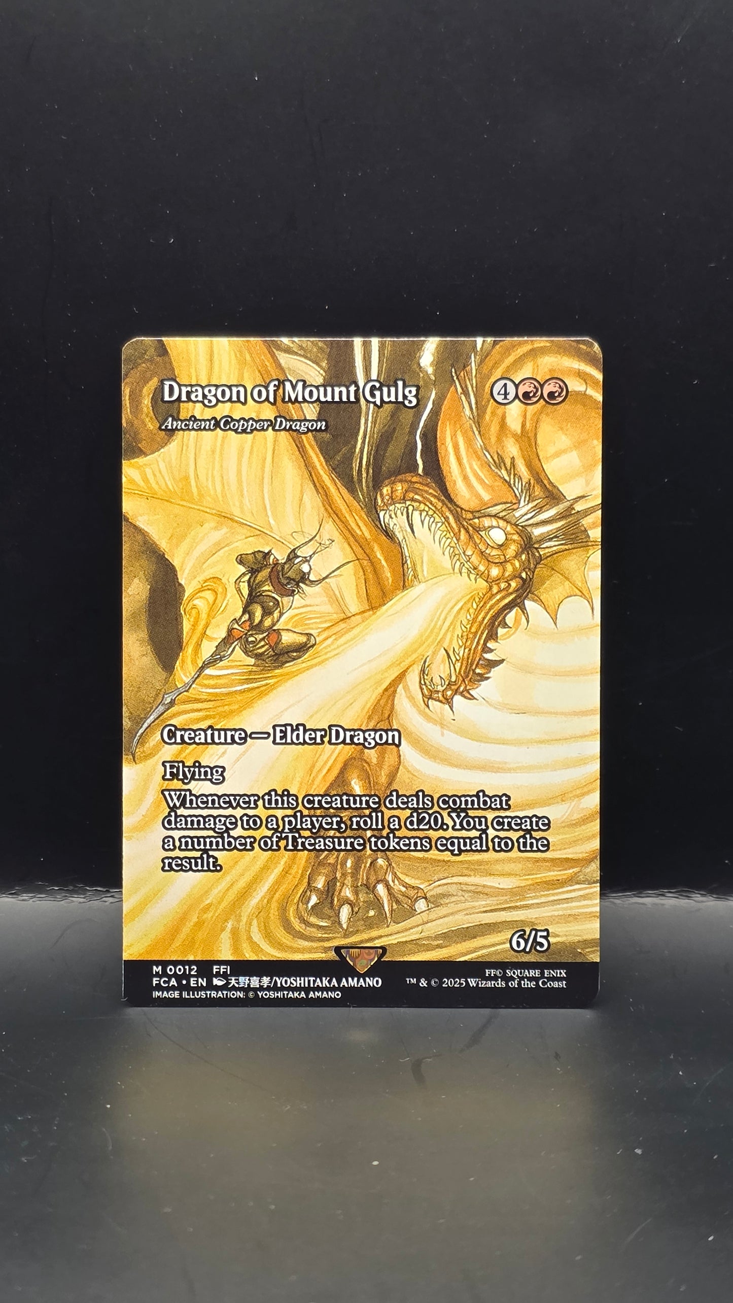 Dragon of Mount Gulg -Ancient Copper Dragon (Showcase) #12