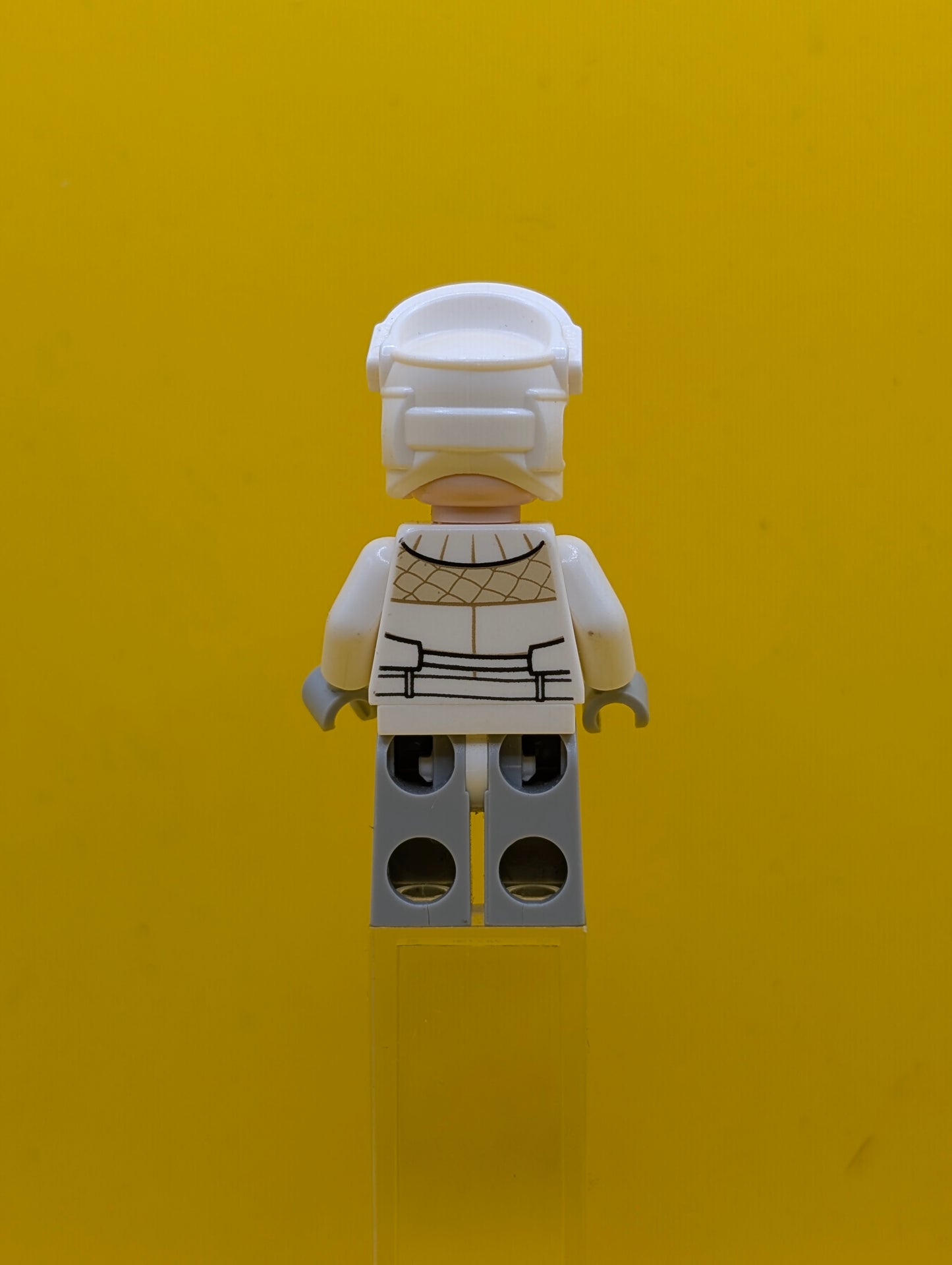 Hoth Rebel Trooper sw0708 White Uniform (Frown) Star Wars Lego Minifigure