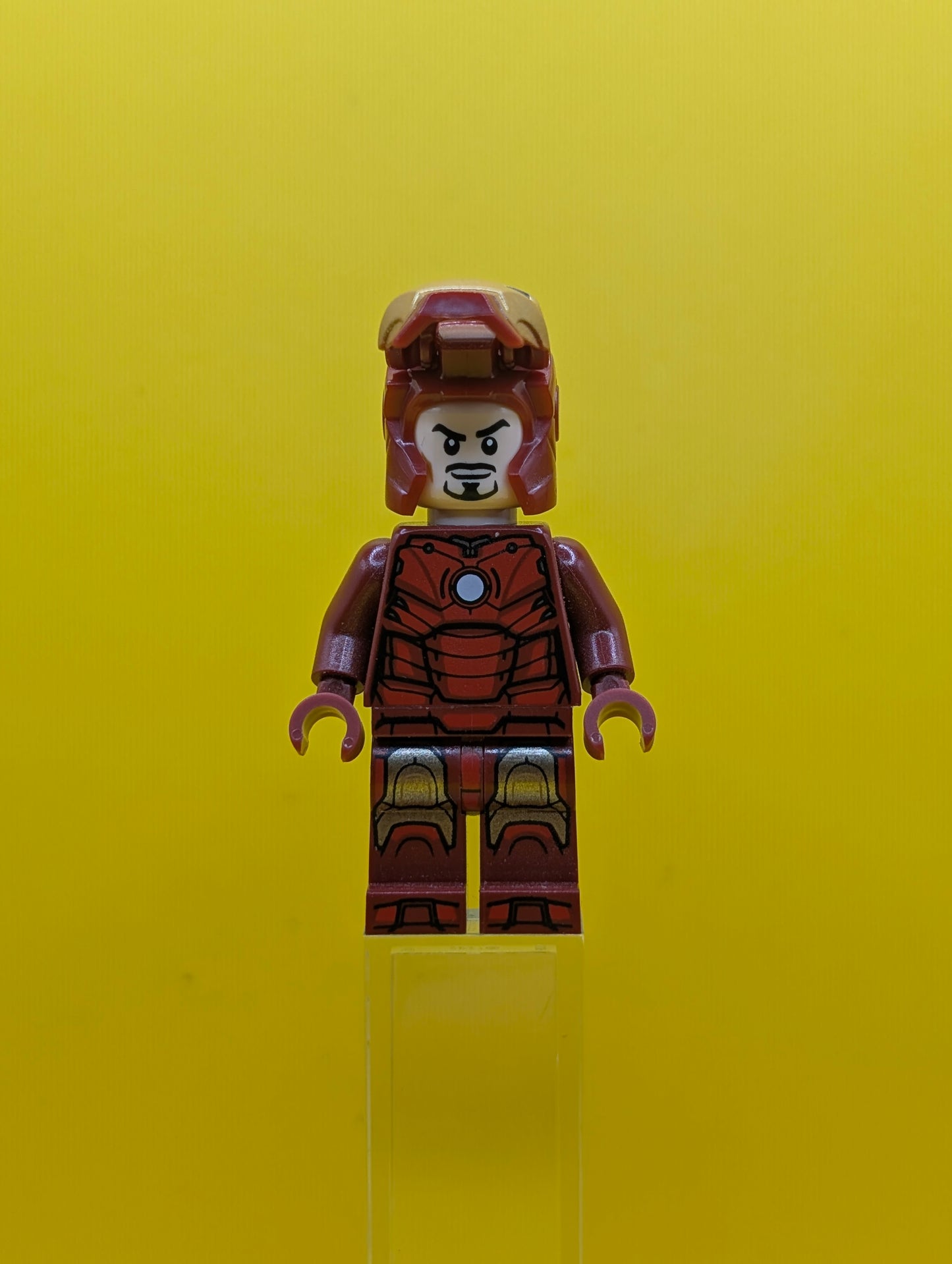 Iron Man sh0739 Mark 3 Armor, Hair Marvel Lego Minifigure