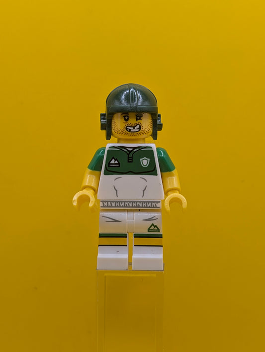 Rugby Player col354 Series 19 (Minifigure Only without Stand and Accessories) Cmf Lego Minifigure