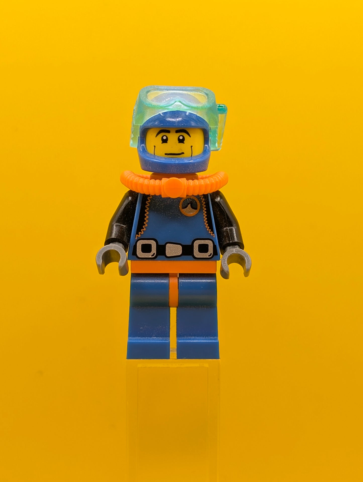 Deep Sea Diver col015 Series 1 (Minifigure Only without Stand and Accessories) Cmf Lego Minifigure