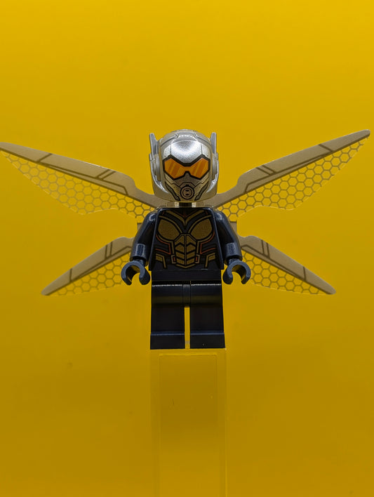 The Wasp sh0927 (Hope van Dyne) - Trans-Clear Wings with Hexagons Marvel Lego Minifigure