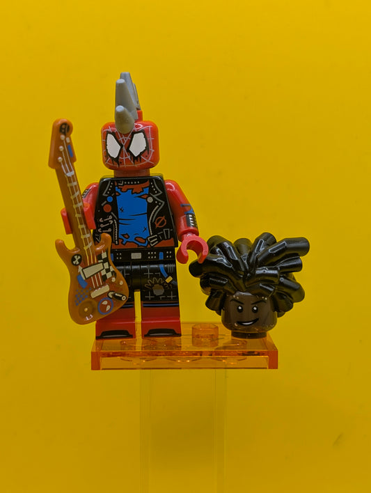 Hobie Brown colspi-2 Spider Punk Marvel Spider-Man Across The Spider-verse CMF Lego Minifigure