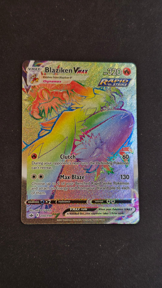 Blaziken Vmax #200/198 - Chilling Reign