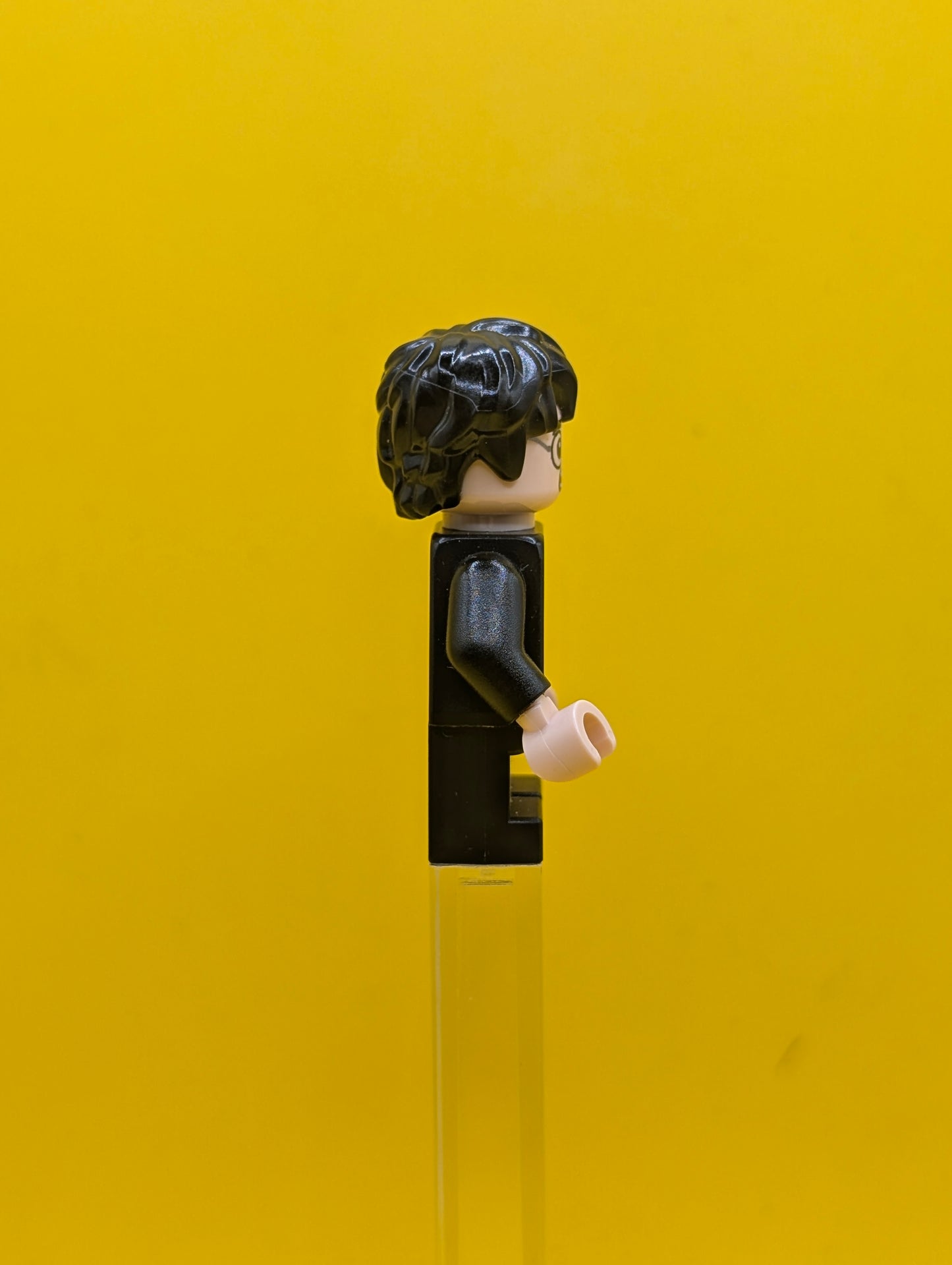 Harry Potter hp314 Gryffindor Robe Open, Black Short Legs, Grin / Scared Head Harry Potter Lego Minifigure