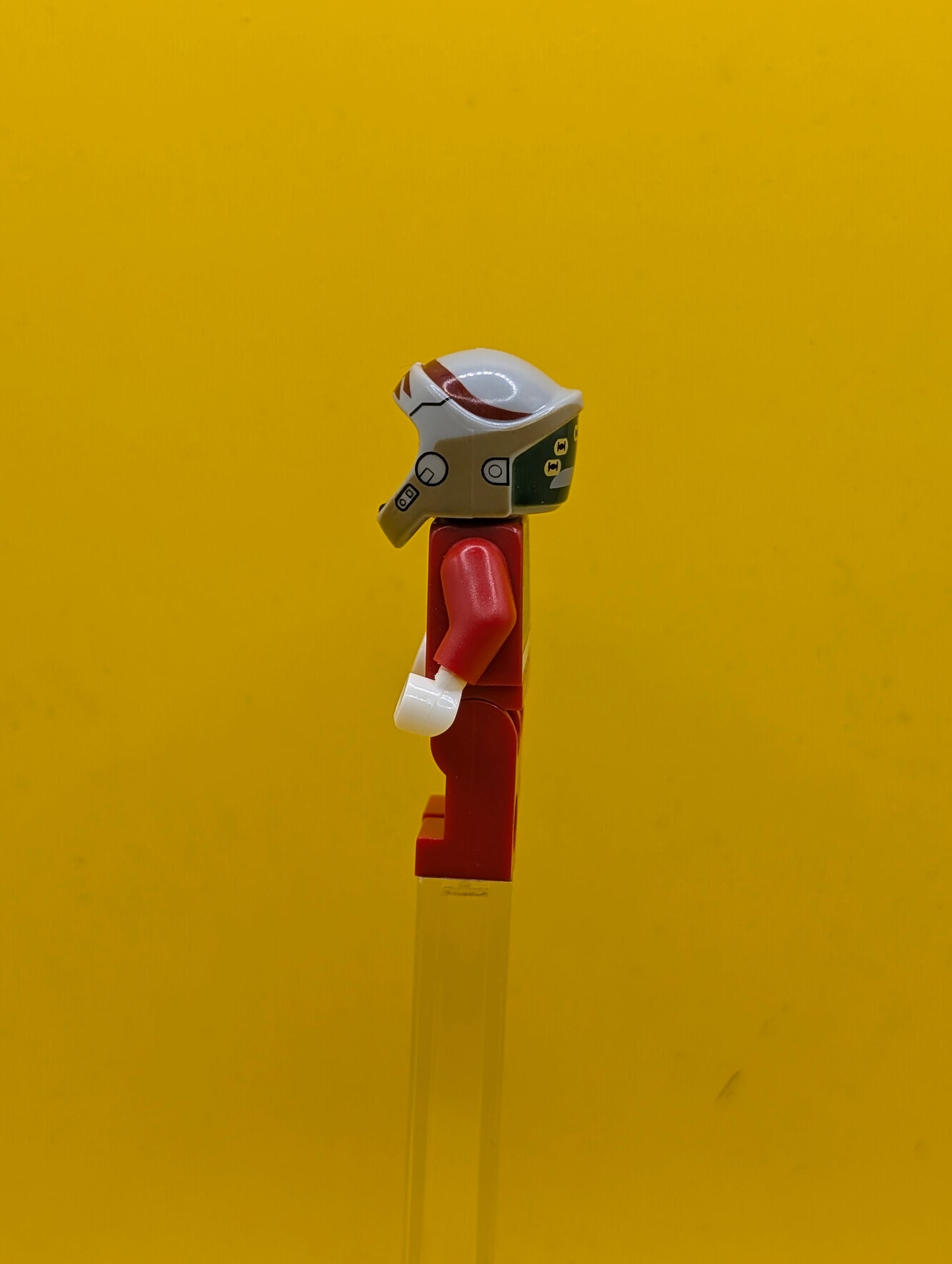 Rebel Pilot A-wing sw0757 (Open Helmet, Red Jumpsuit) Star Wars Lego Minifigure