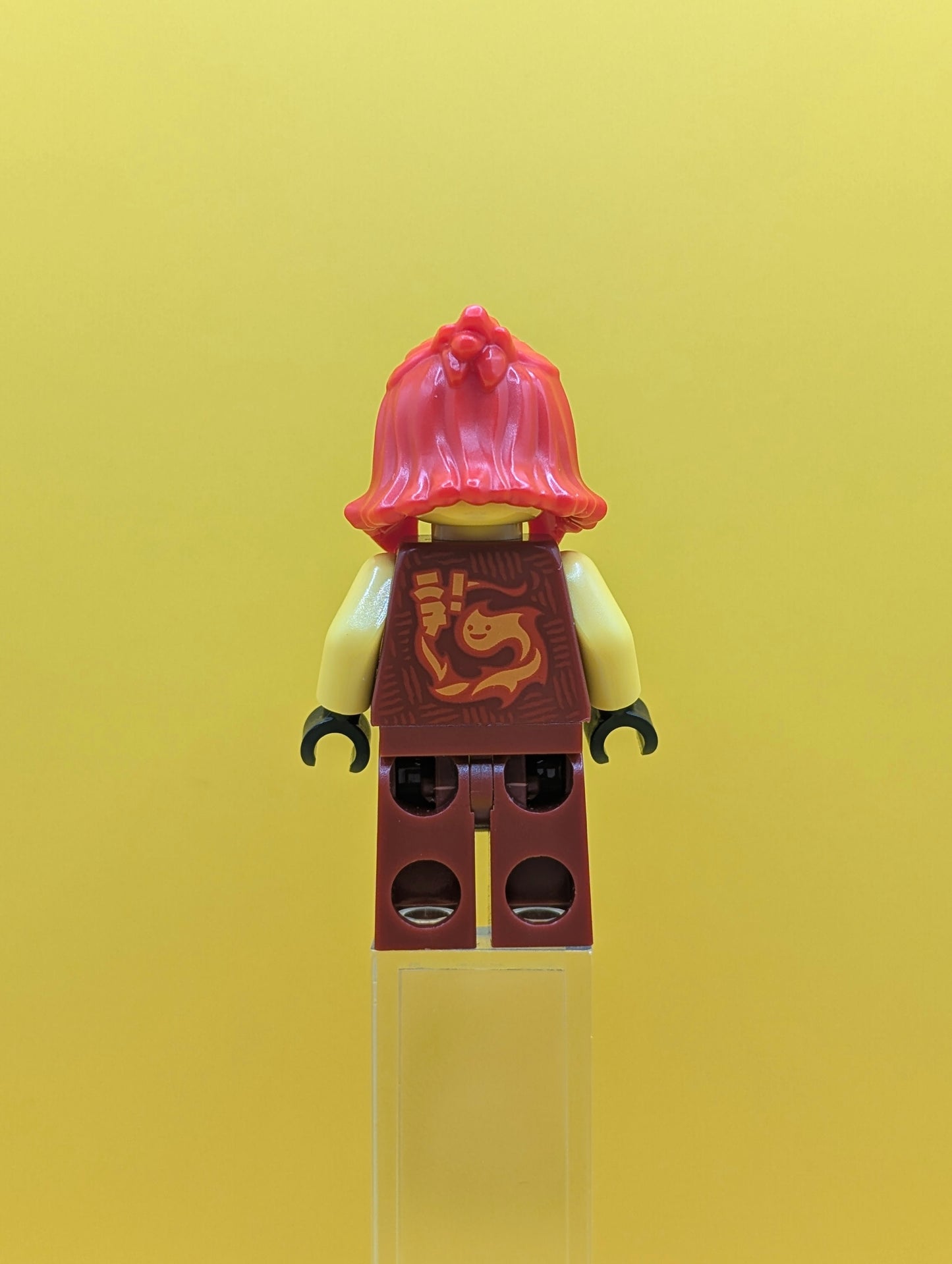 Wyldfyre njo0923 Dark Red Tunic Ninjago Lego Minifigure