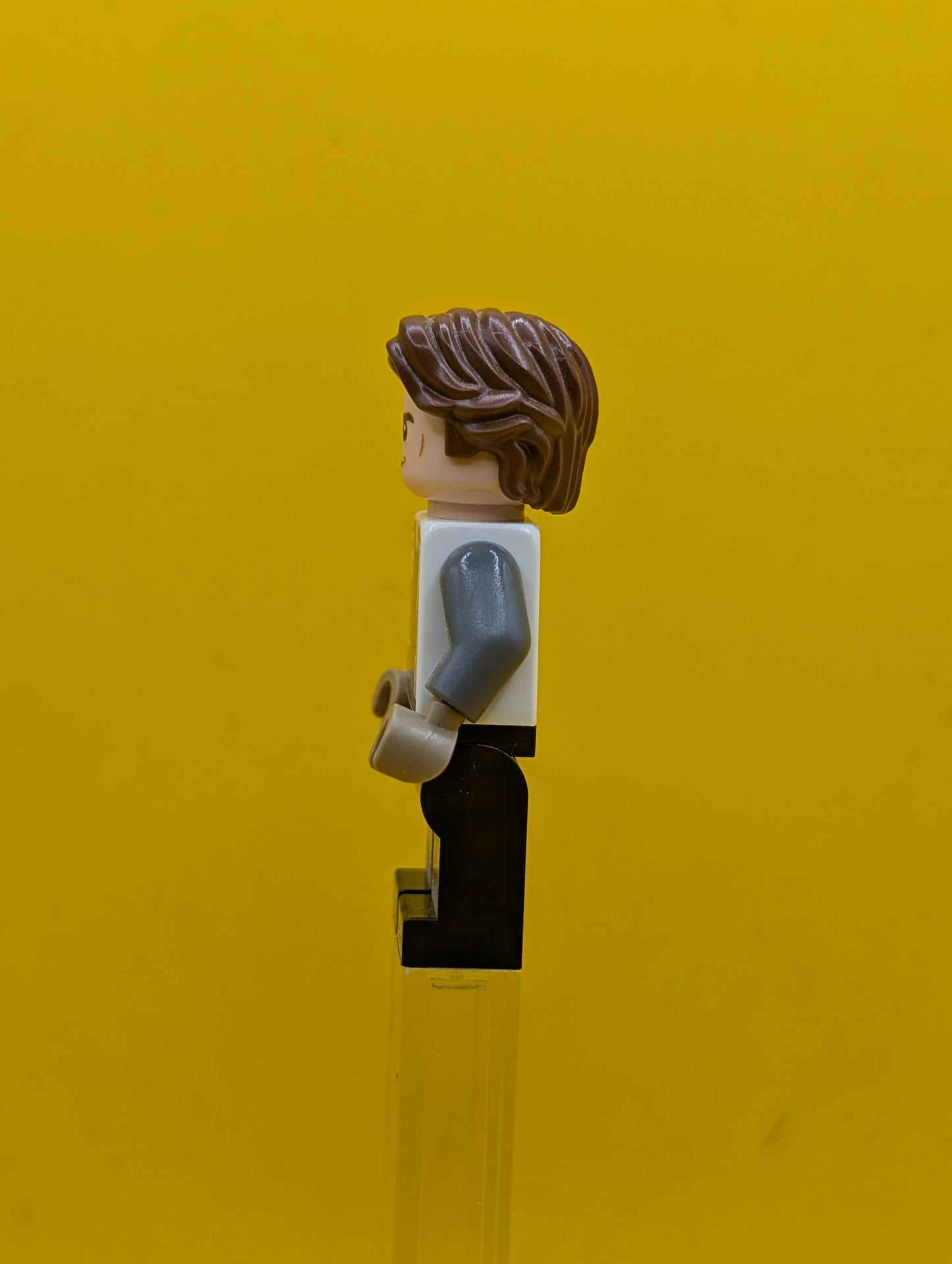 Han Solo sw0915 White Jacket, Black Legs with Dirt Stains Star Wars Lego Minifigure