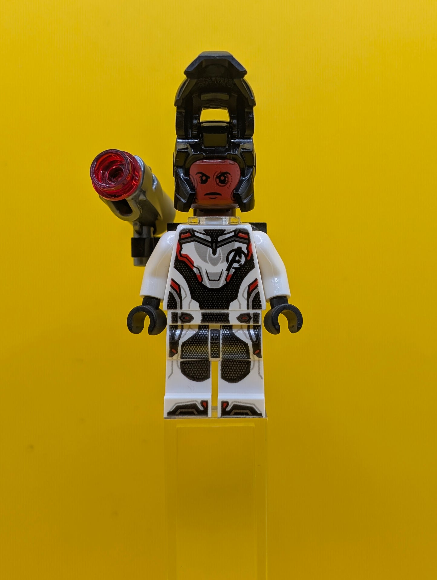 War Machine sh0564 White Jumpsuit with Shooter Marvel Lego Minifigure