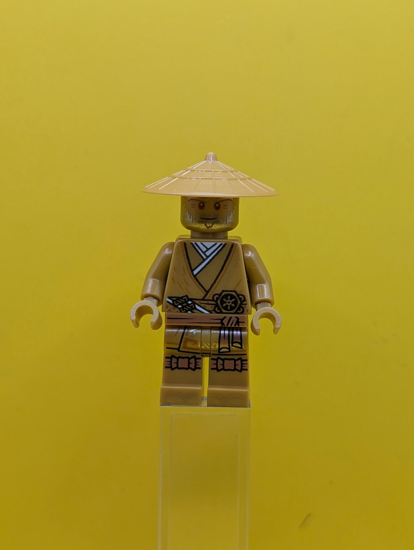 Wu Sensei njo0658 10th Anniversary Golden Ninja Ninjago Lego Minifigure