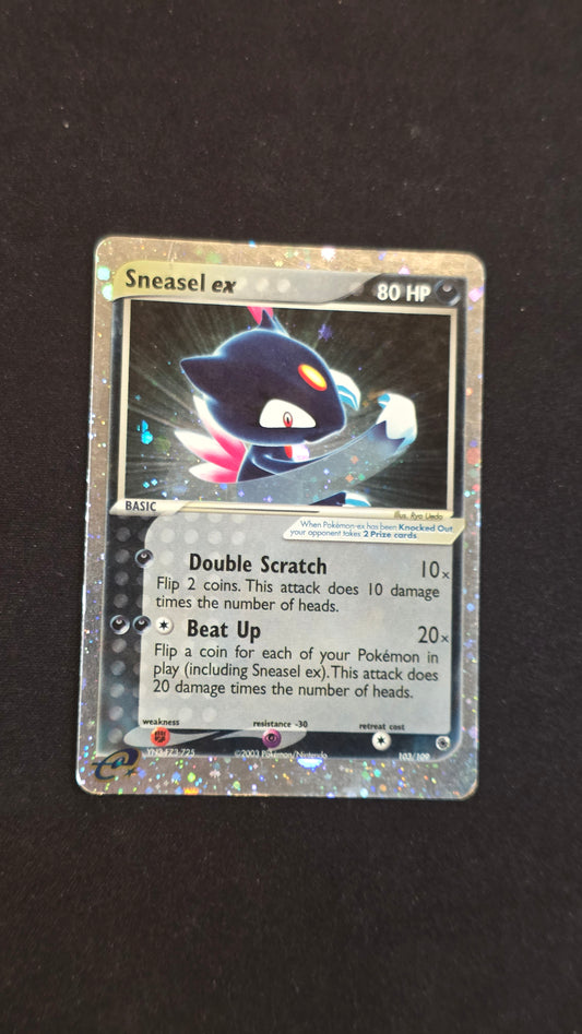 Sneasel ex #103/109 -EX Ruby & Sapphire