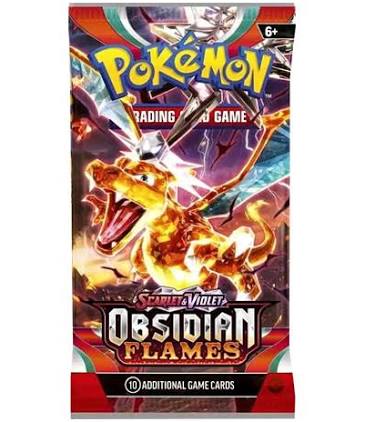 Obsidian Flames Booster Pack (Artwork Varies)