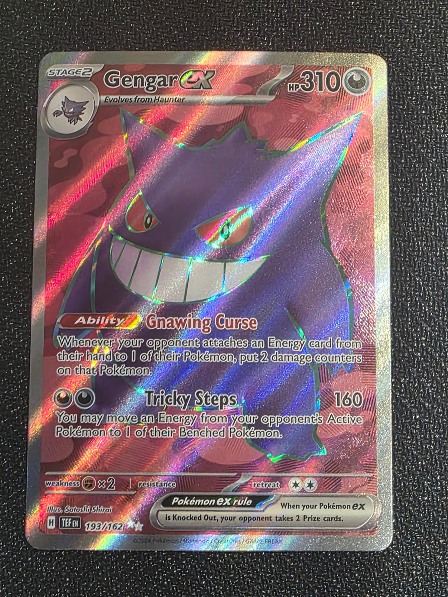 #193/162 Gengar ex SV05: Temporal Forces