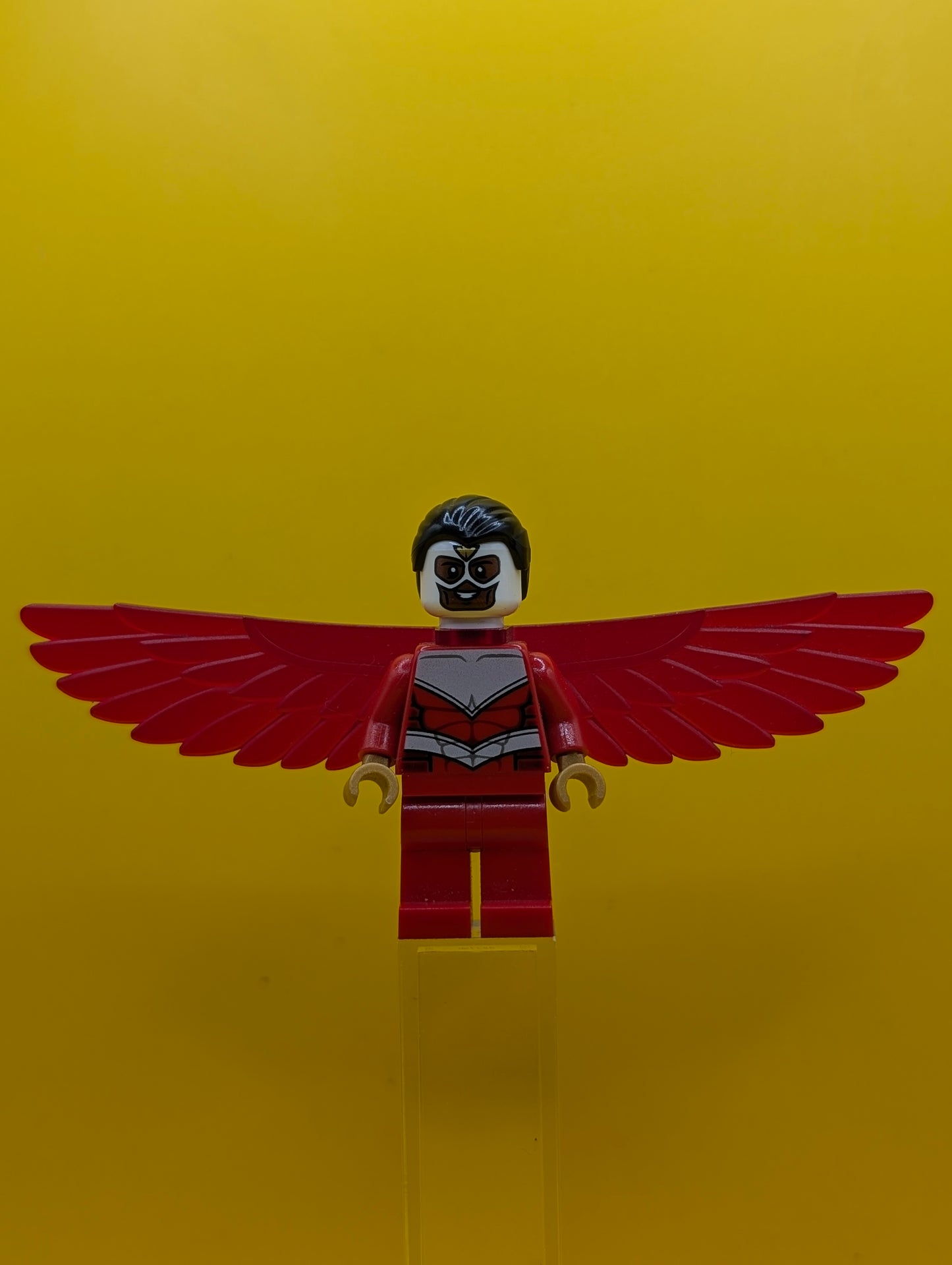 Falcon sh0099 Red Marvel Lego Minifigure