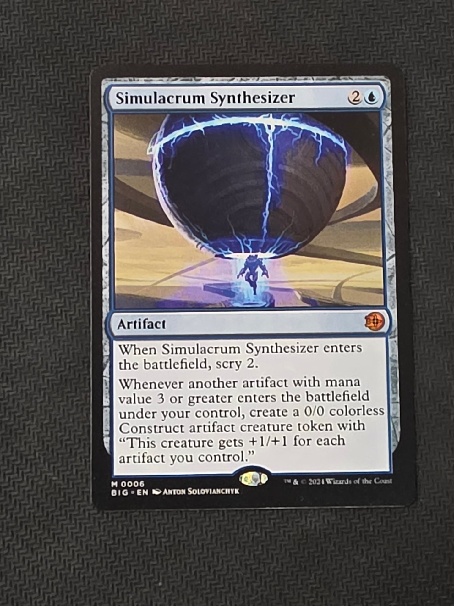 #0006 Simulacrum Synthesizer The Big Score