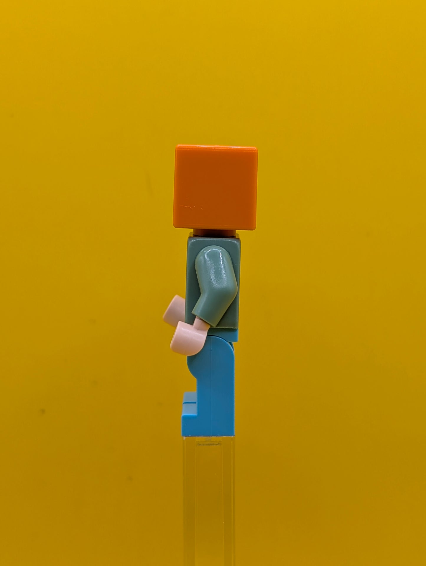 Alex min197 Medium Azure Legs, Angry Minecraft Lego Minifigure